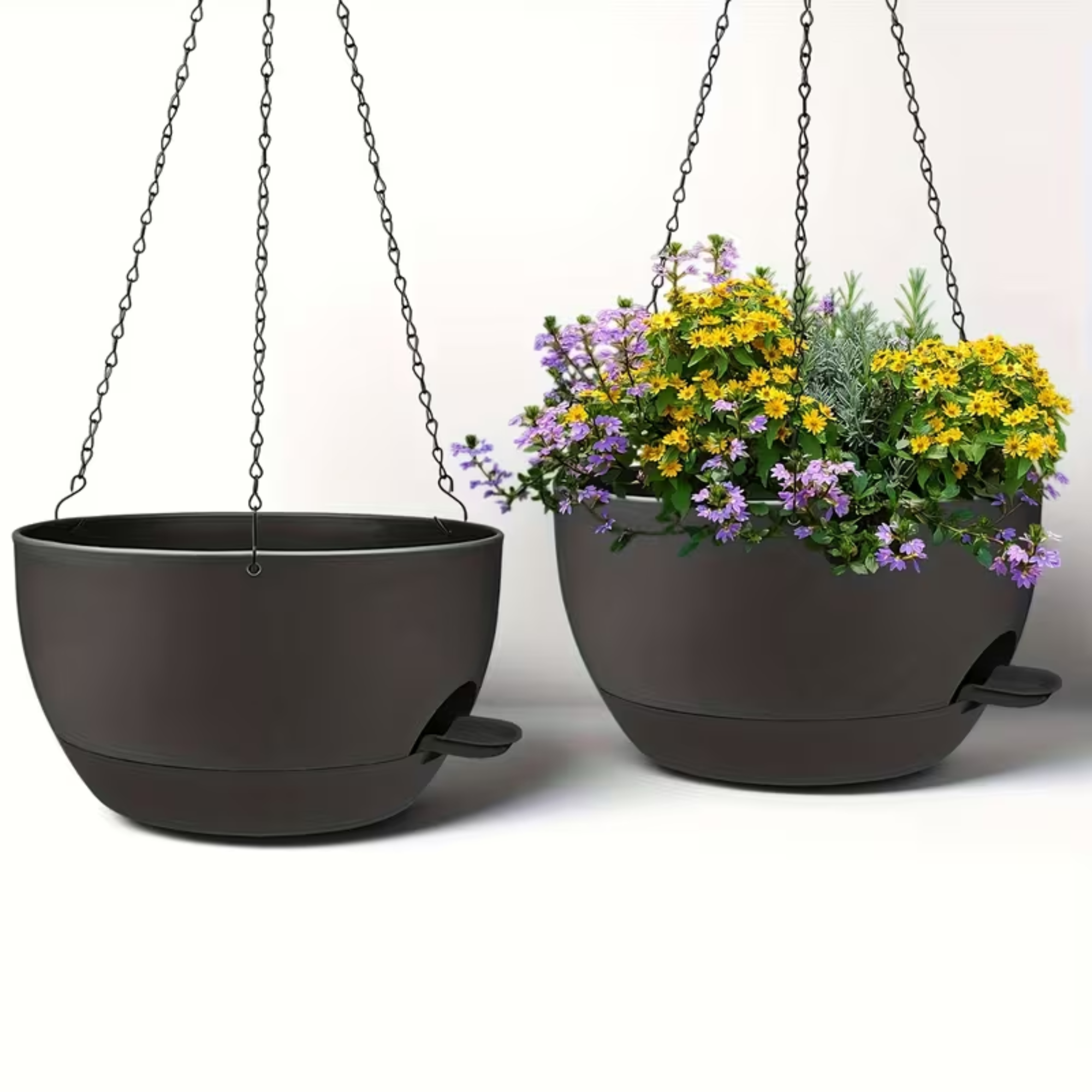 2 Set 12in. Hanging Pots